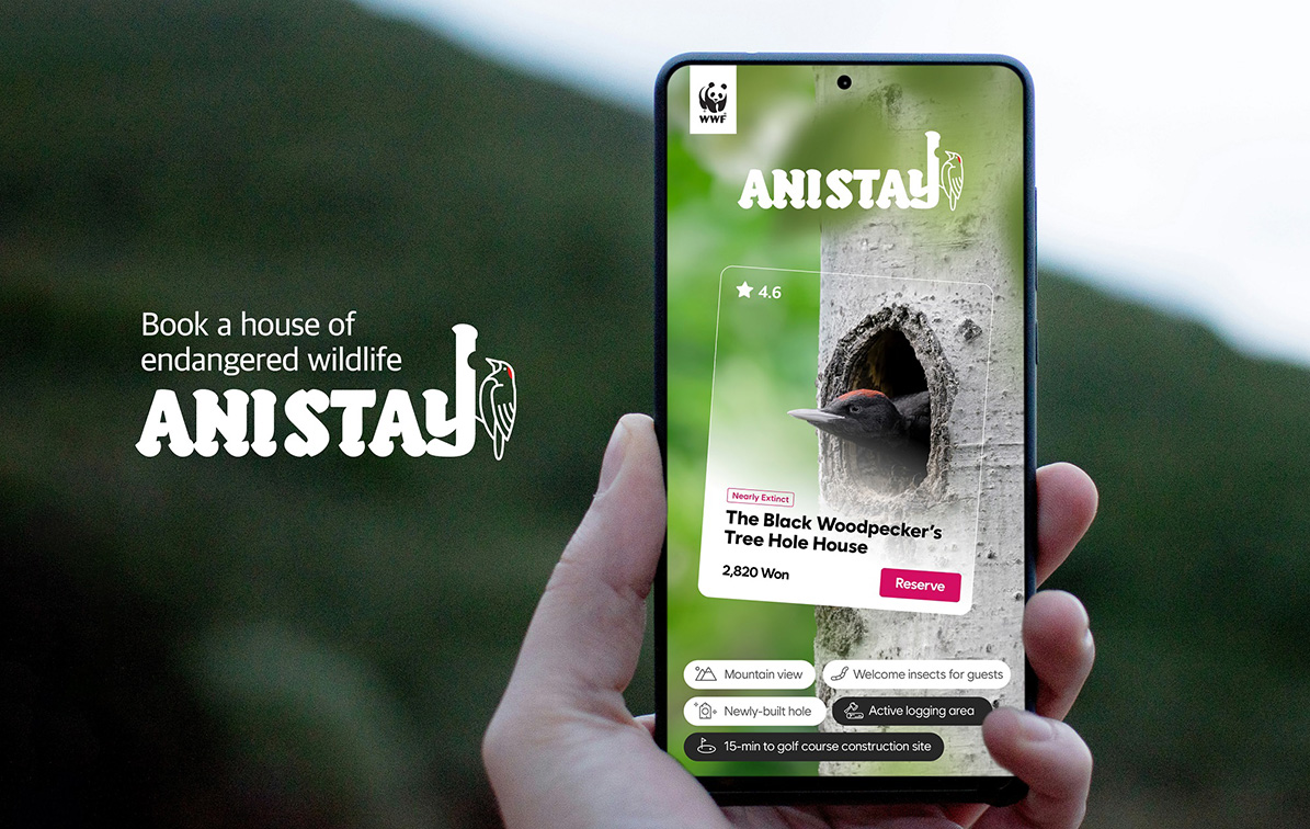 WWF Korea partners with Cheil Worldwide Seoul to protect the homes of endangered wildlife