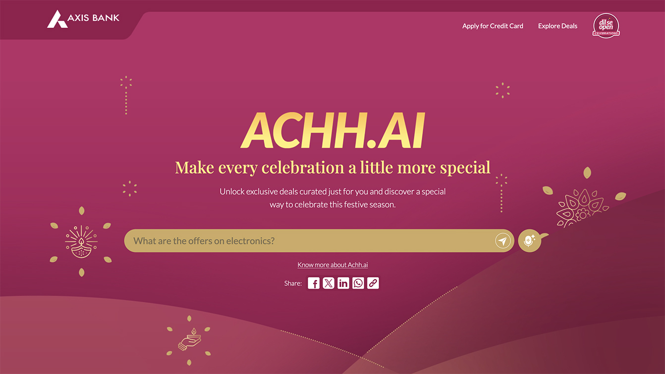 Axis Bank teams up with AutumnGrey Bangalore to merge savings with the spirit of giving