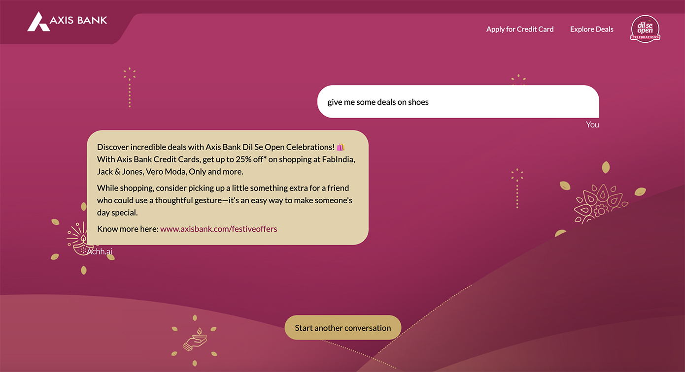 Axis Bank teams up with AutumnGrey Bangalore to merge savings with the spirit of giving