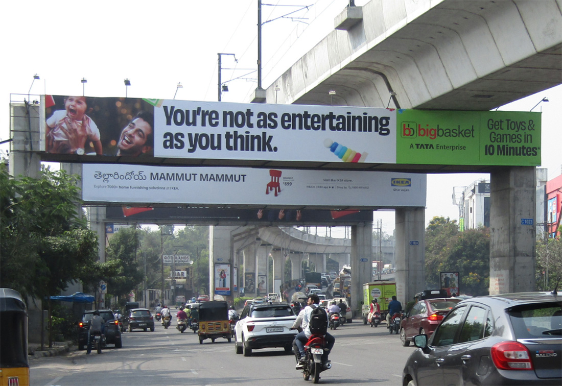 BigBasket partners with Talented India to launch outdoor campaign promoting new offering