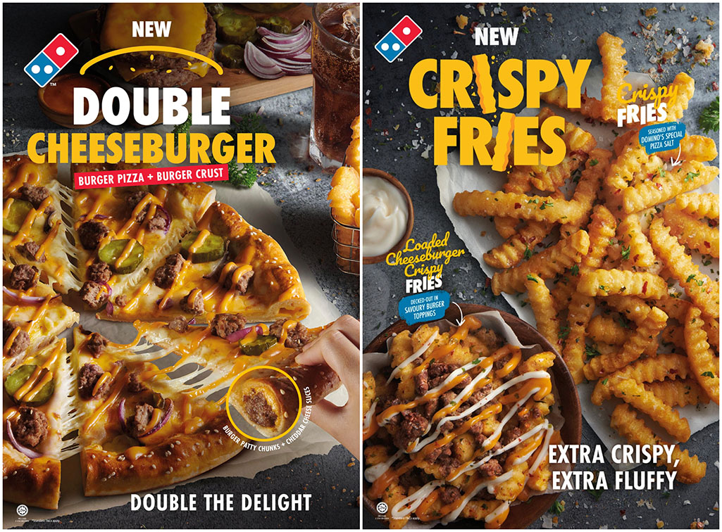 THE SHOUT GROUP/FCB SHOUT launches the new Domino’s Double Cheeseburger Pizza