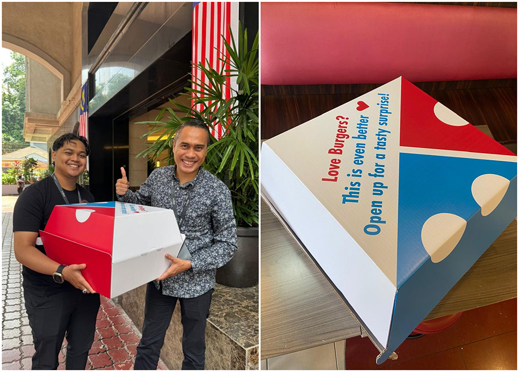 THE SHOUT GROUP/FCB SHOUT launches the new Domino’s Double Cheeseburger Pizza