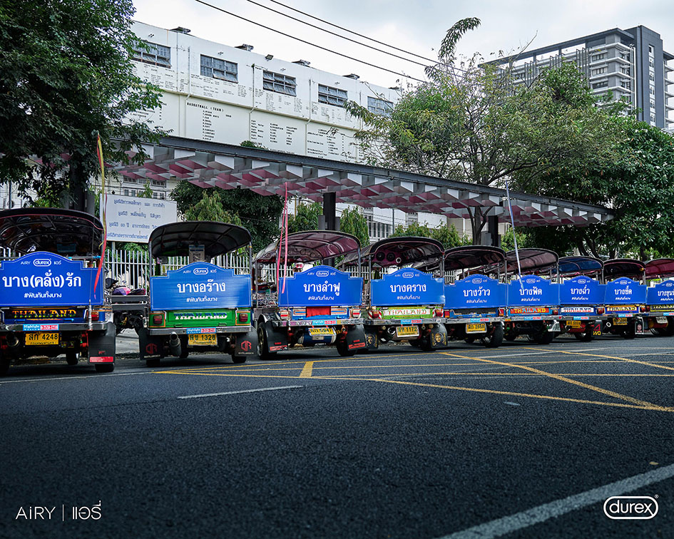 SOUR turns Bangkok’s Districts into zones of pleasure via new Durex campaign