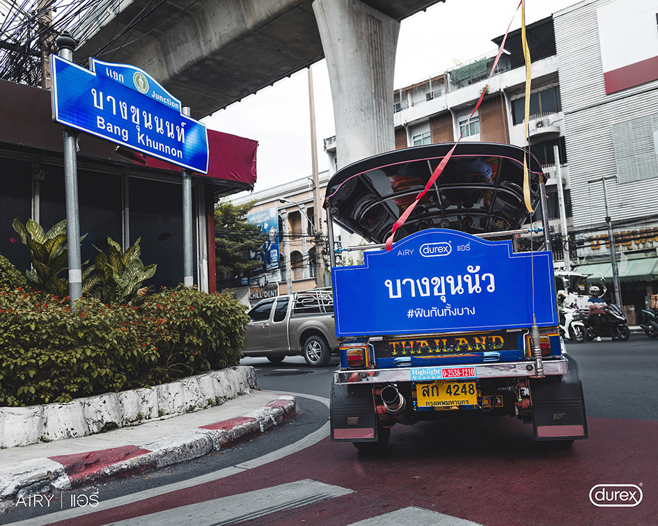 SOUR turns Bangkok’s Districts into zones of pleasure via new Durex campaign