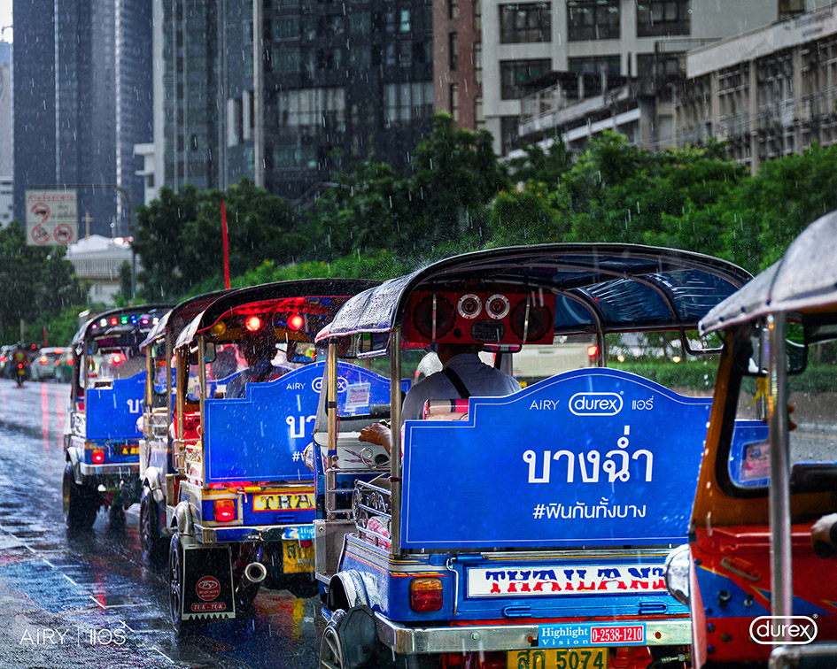 SOUR turns Bangkok’s Districts into zones of pleasure via new Durex campaign