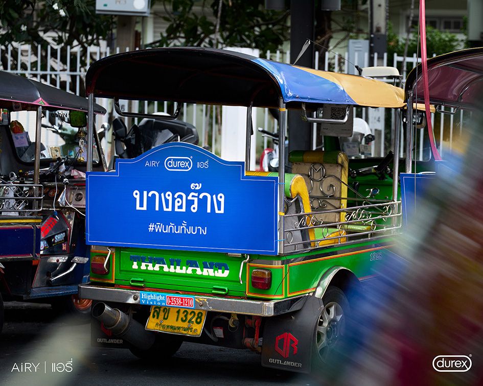 SOUR turns Bangkok’s Districts into zones of pleasure via new Durex campaign