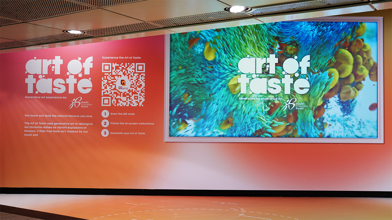 Lower-sodium campaign by Publicis Singapore and Health Promotion Board celebrates flavour