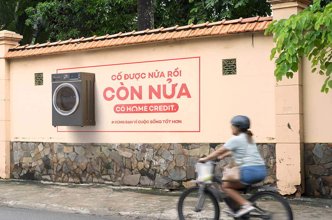 Home Credit and The Friday Vietnam are turning half-dreams into reality via OOH campaign