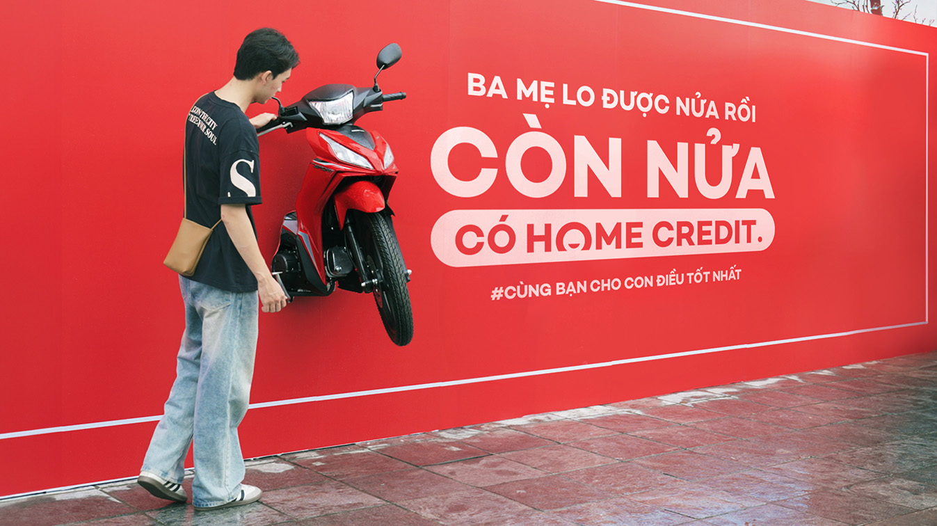 Home Credit and The Friday Vietnam are turning half-dreams into reality via OOH campaign