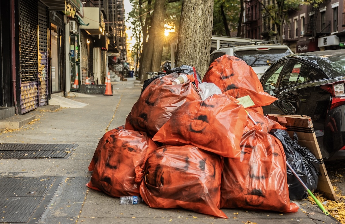 Seen+Noted: Aussie agency partners with artists in the US to create ‘Dump Trump’ garbage bags