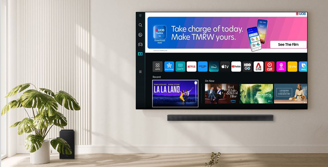 Samsung and United Overseas Bank unveil multi-nation CTV roadblock during major sports event