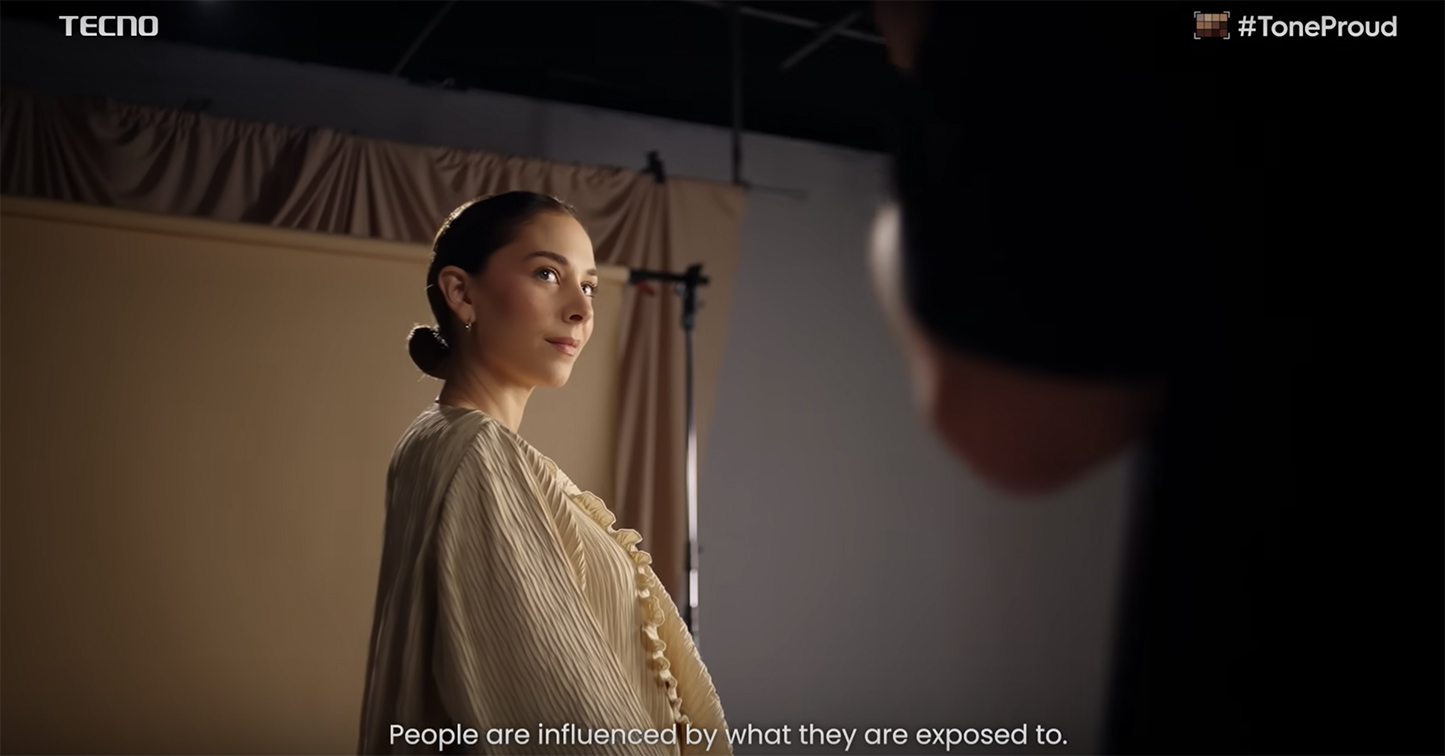 TECNO tackles skin tone bias in tech with #ToneProud campaign via McCann Worldgroup China and Singapore for true representation