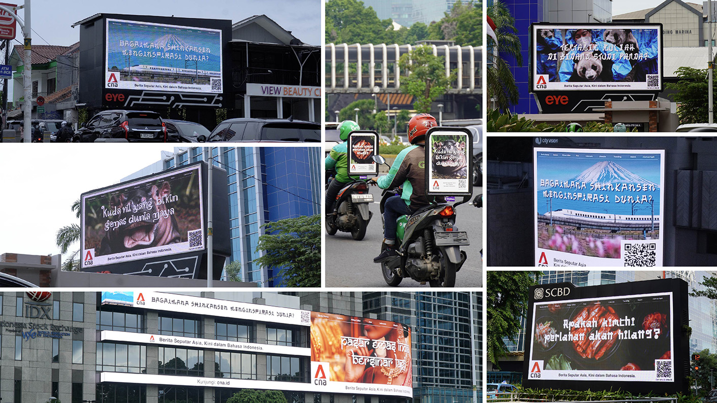 Fortuna Indonesia creates transformative out of home experience for Channel News Asia
