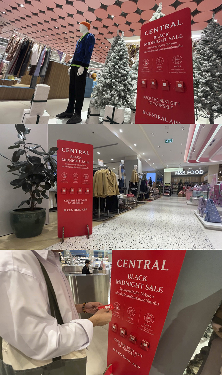 Central Department Store says “Keep the Best Gift to Yourself” in holiday spot via Wolf BKK