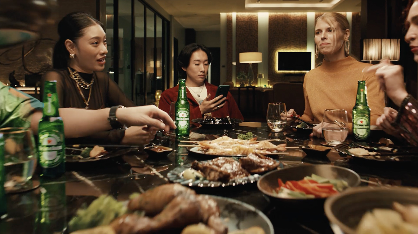 Heineken and LePub remind revellers in Asia to give their phones a rest this Lunar New Year