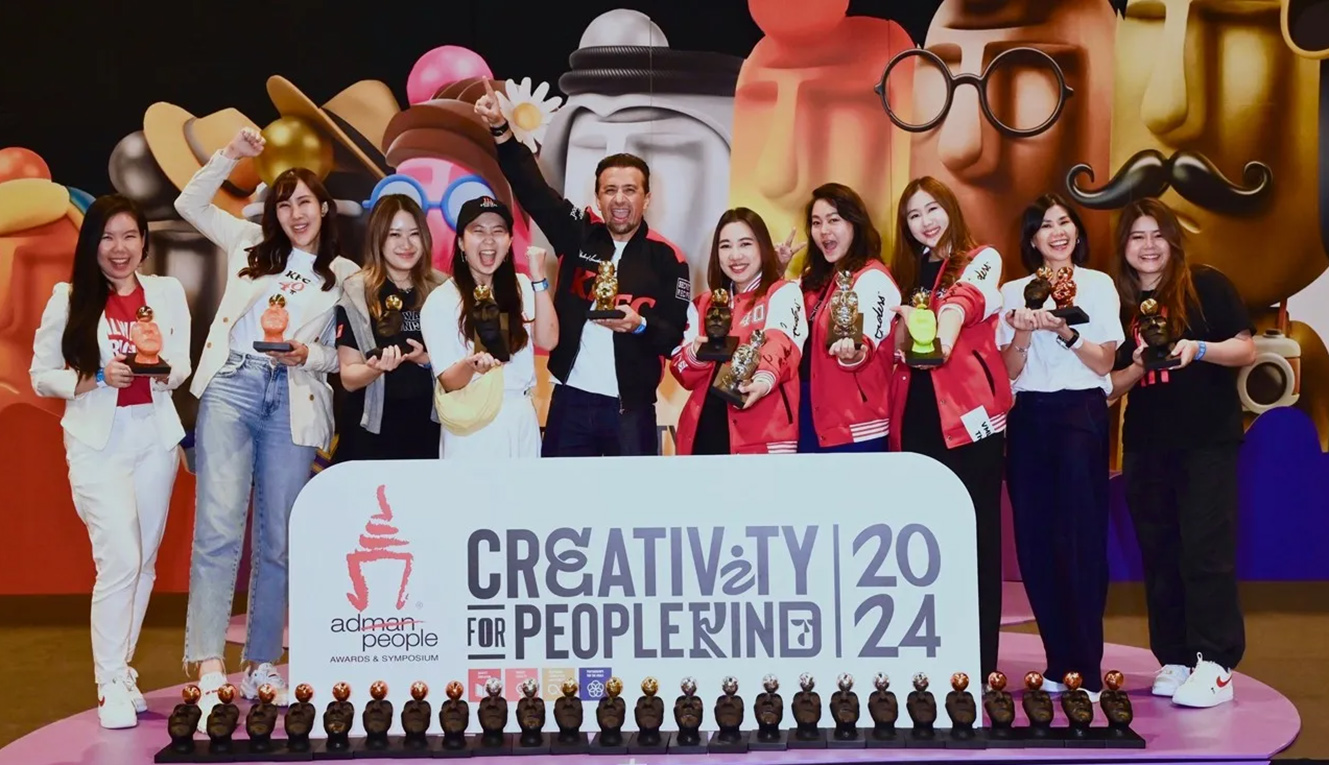 KFC Thailand celebrates award-winning 2024, picking up 80 National and International awards
