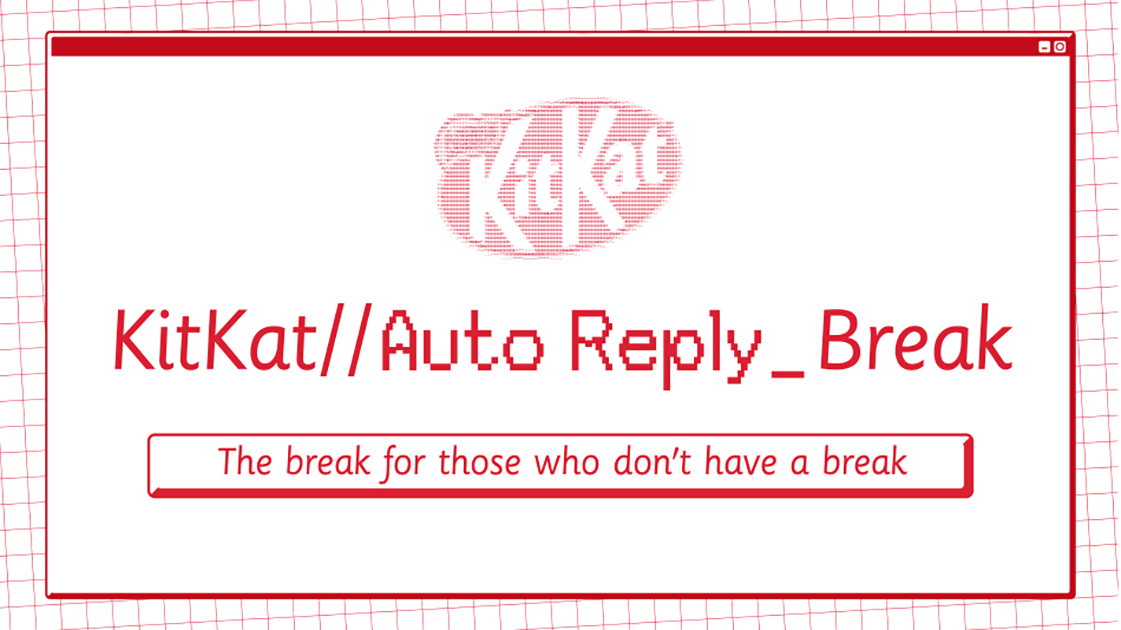 KitKat and Publicis Middle East transforms Out-of-Office emails into holiday treats