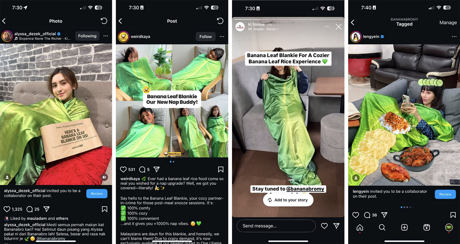 BananaBro and Fishermen’s “Banana Leaf Blankie” turns food comas into a fun experience