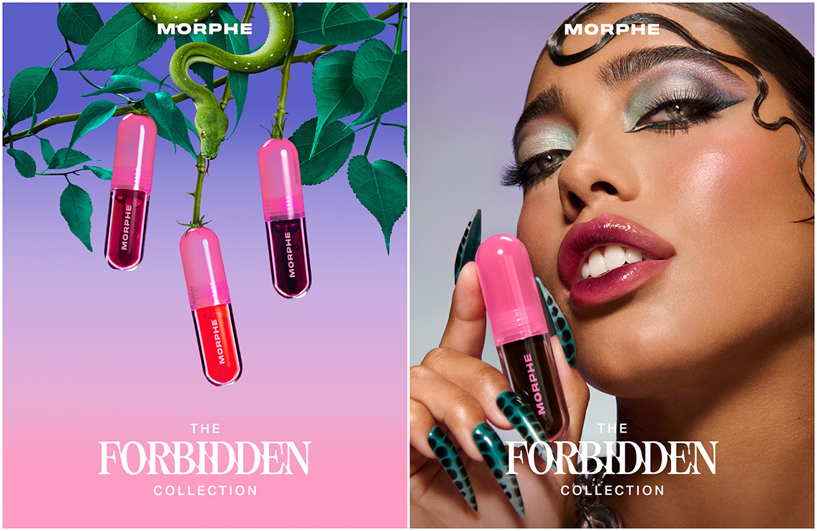 Mashing real and AI images Design Army launches new campaign for Morphe cosmetics