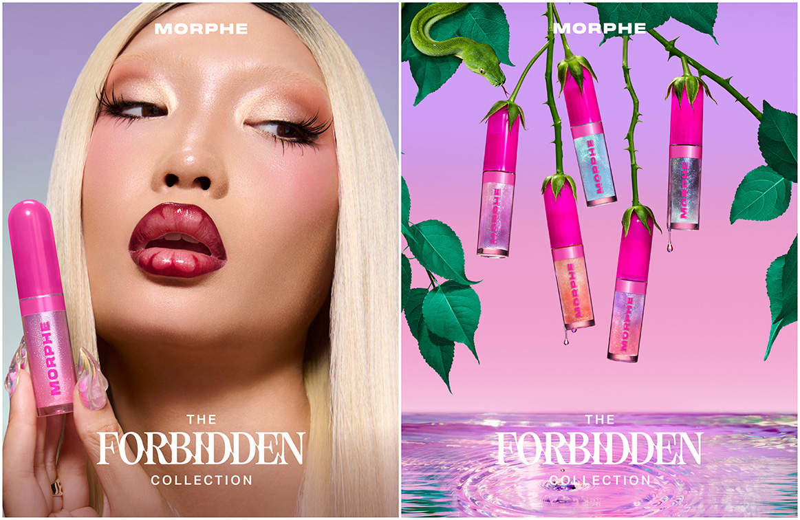 Mashing real and AI images Design Army launches new campaign for Morphe cosmetics