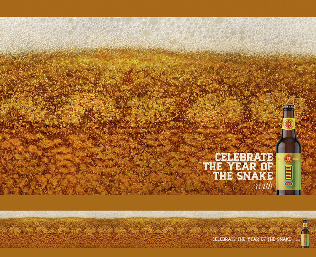 Hong Kong Beer Co. transforms liquid into a symbol of fortune via Chinese New Year campaign created by Publicis Groupe Hong Kong