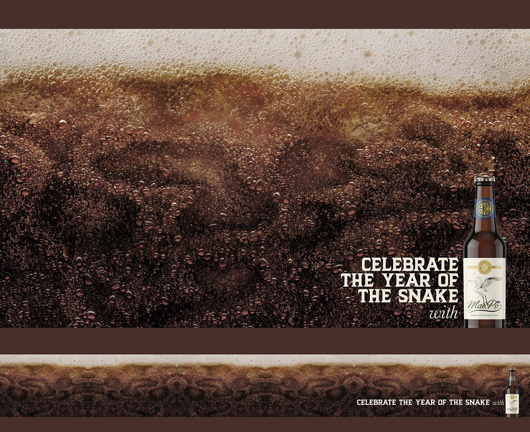 Hong Kong Beer Co. transforms liquid into a symbol of fortune via Chinese New Year campaign created by Publicis Groupe Hong Kong