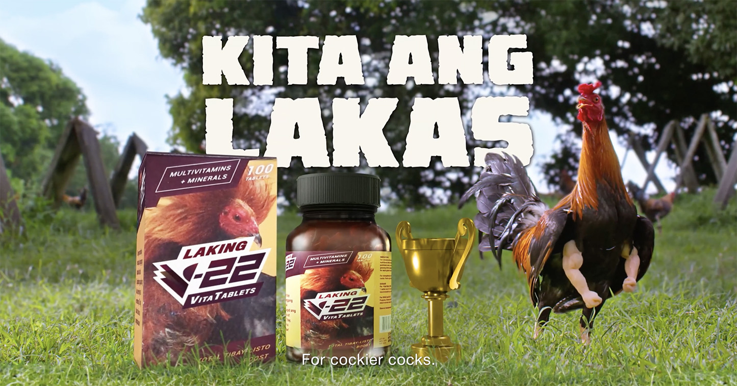 One ‘Buff Chicken’ inspires the whole flock to try LAKING V-22 via new GIGIL Philippines spot