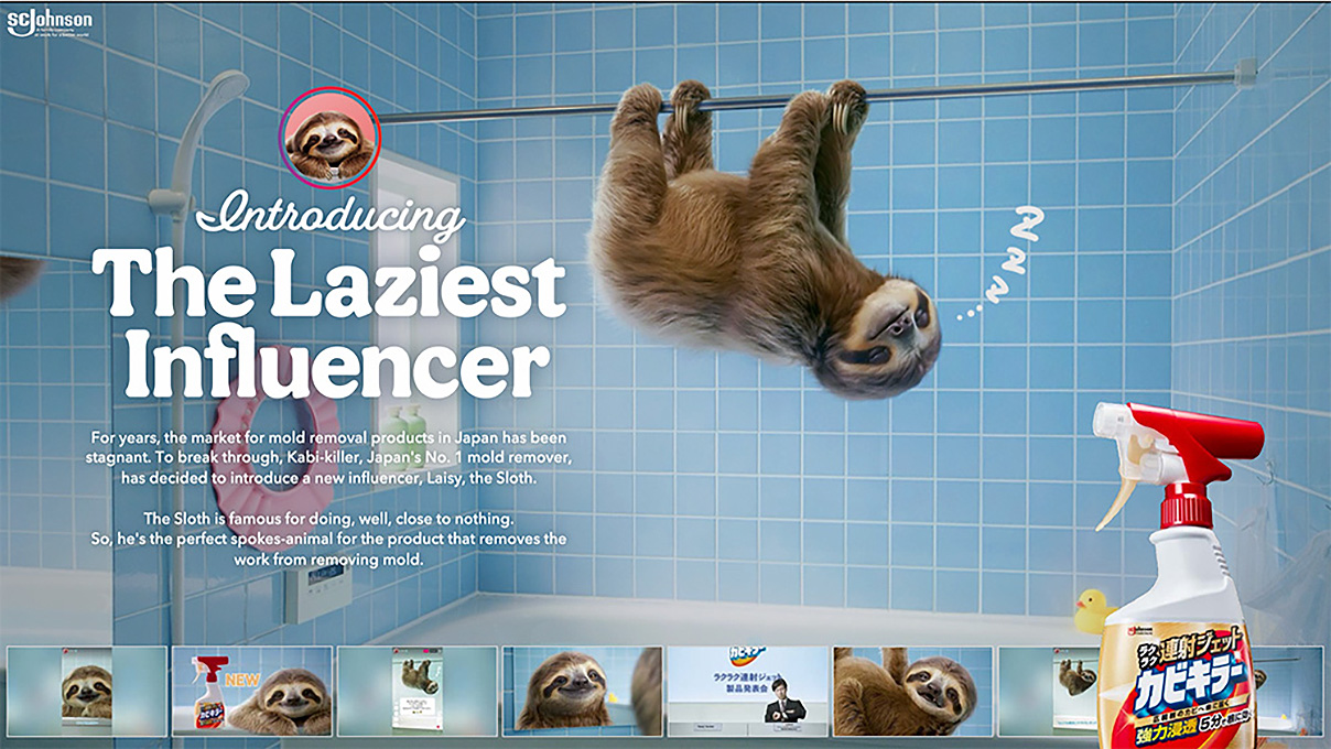 S.C. Johnson introduces new product via ‘Laziest Influencer’ campaign from VML & Ogilvy Japan