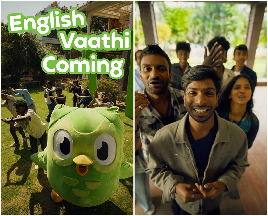 Talented India infuses Tamil pop culture into Duolingo’s ‘Learn English from Tamil’ campaign