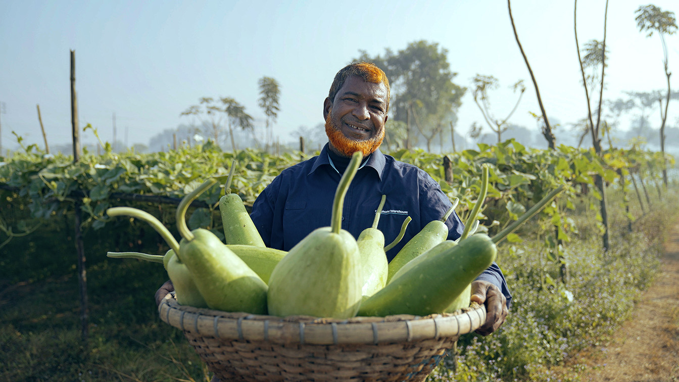 POP5 Bangladesh and Shopnodhora turn empty housing plots into farmlands