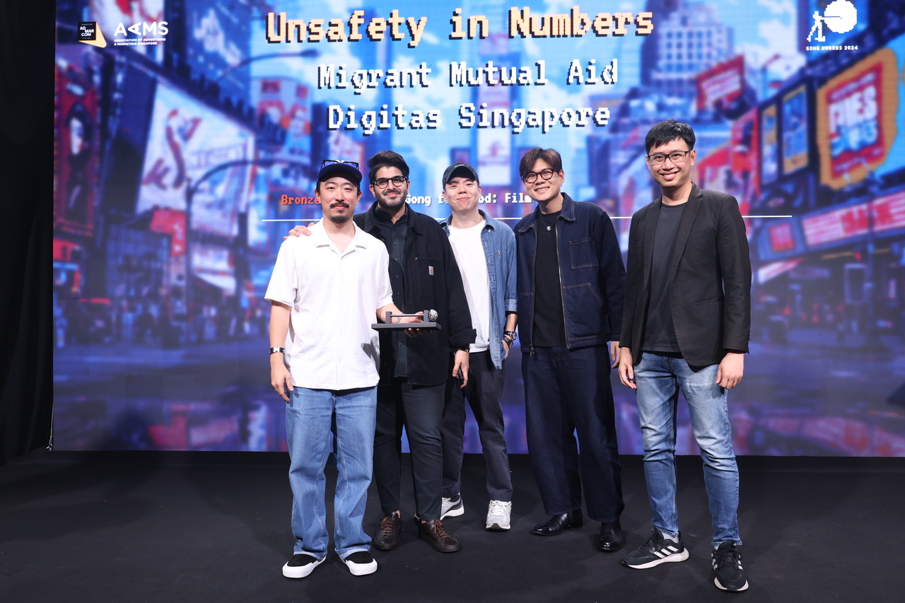 Good Times: All the fun and celebrations on stage at the Singapore Creative Circle GONG awards