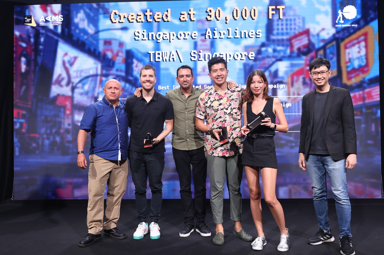Good Times: All the fun and celebrations on stage at the Singapore Creative Circle GONG awards