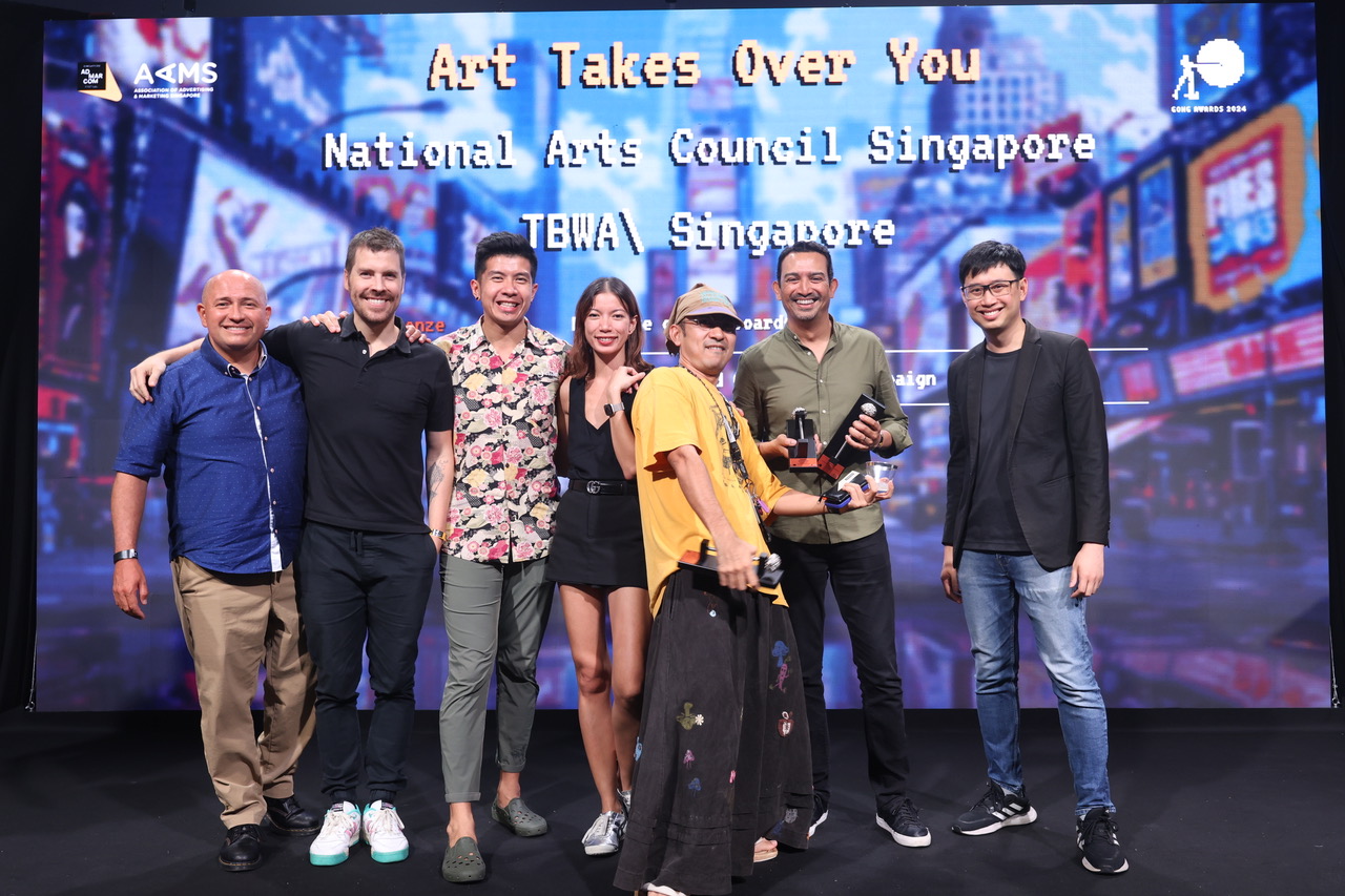 Good Times: All the fun and celebrations on stage at the Singapore Creative Circle GONG awards
