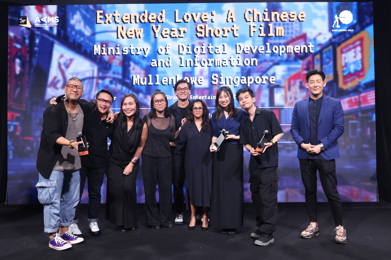 Good Times: All the fun and celebrations on stage at the Singapore Creative Circle GONG awards