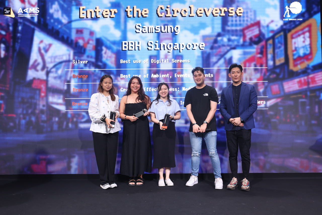 Good Times: All the fun and celebrations on stage at the Singapore Creative Circle GONG awards