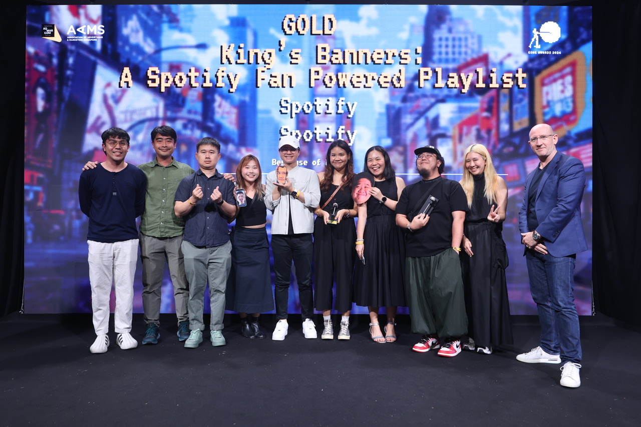 Good Times: All the fun and celebrations on stage at the Singapore Creative Circle GONG awards