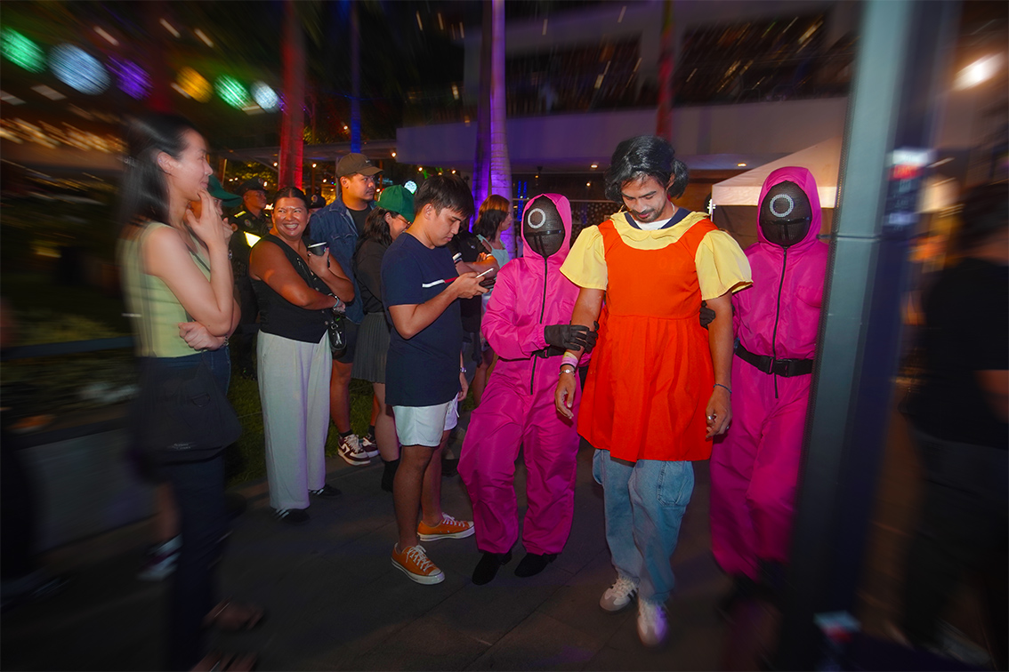 Johnnie Walker and Squid Games collaborate on giant ‘Spin The Bottle’ game in Manila