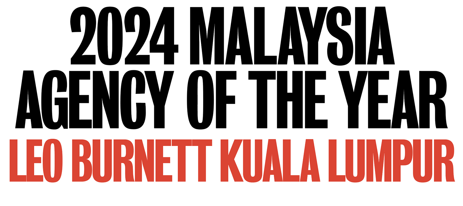 Campaign Brief Asia’s 2024 Creative Rankings: Leo Burnett Kuala Lumpur moves up to #1 as the most awarded agency in Malaysia with Ogilvy at #2