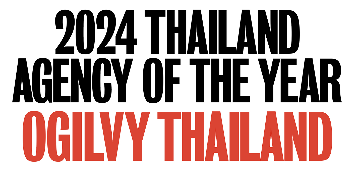 Ogilvy continues their dominant run in Thailand following the release of Campaign Brief Asia’s 2024 Creative Rankings: Wolf Bkk, VML Thailand, BBDO Bangkok + Choojai & Friends make up top 5