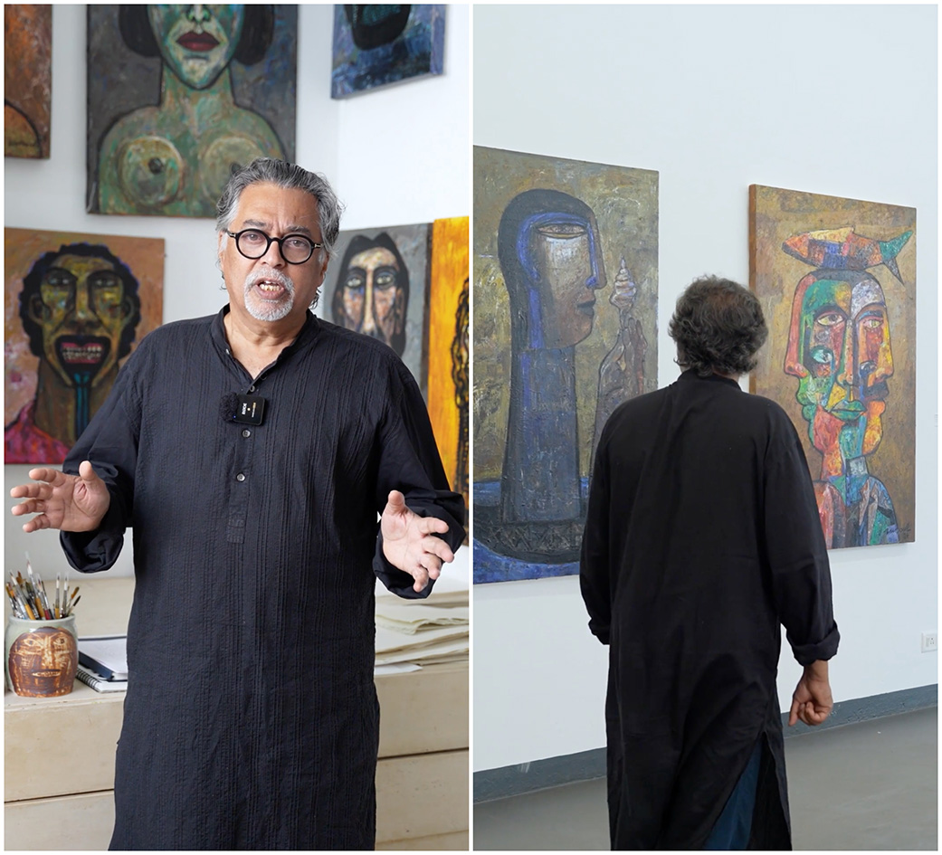 Renowned Indian artist says his latest painting for Volvo Cars is being ignored