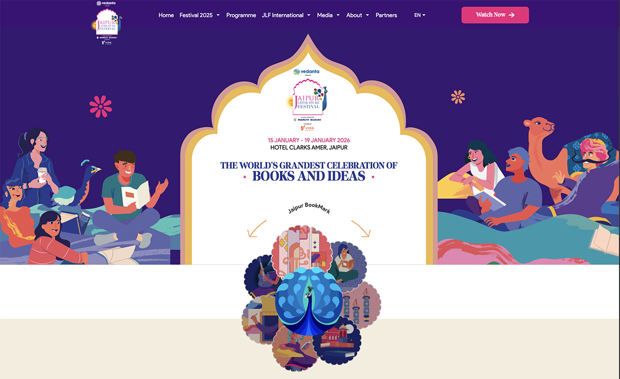 ADK India completes redesign of Jaipur Literature Festival (JLF) new website