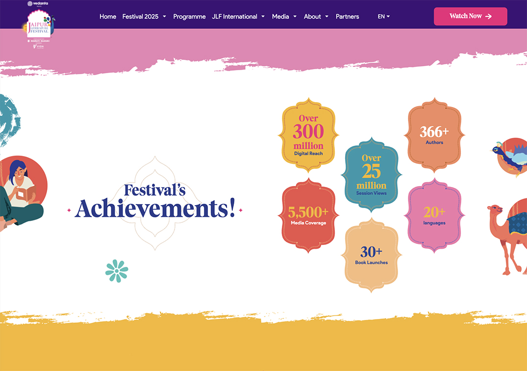 ADK India completes redesign of Jaipur Literature Festival (JLF) new website