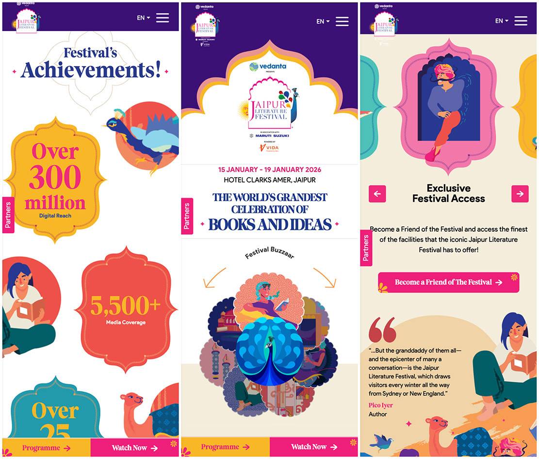ADK India completes redesign of Jaipur Literature Festival (JLF) new website