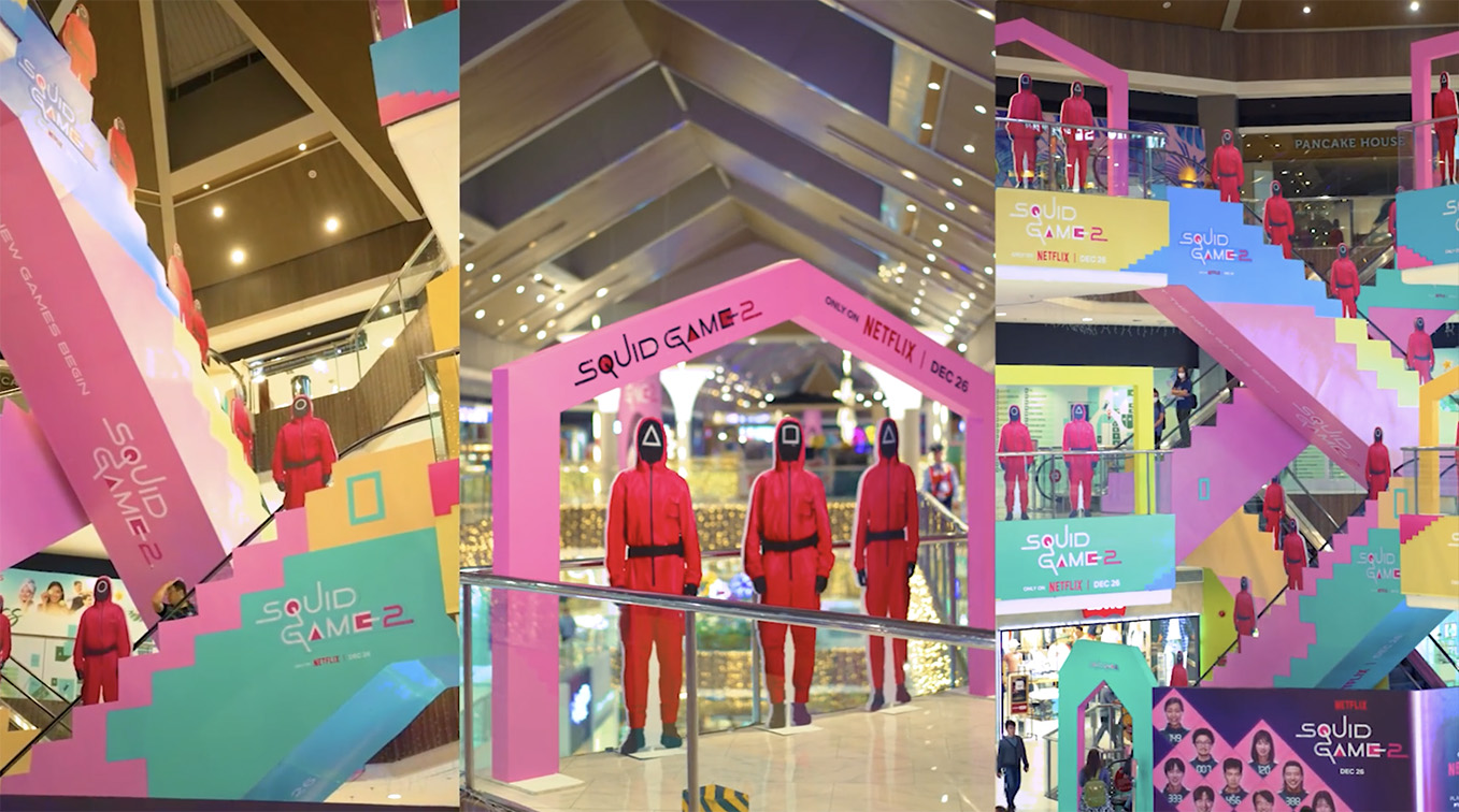 GIGIL takes over Robinsons Galleria in Manila to promote Netflix’s Squid Game 2