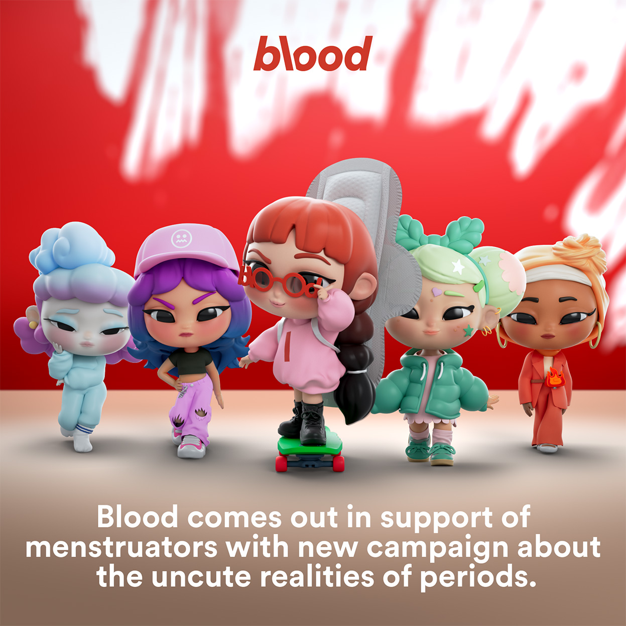 VML Singapore destigmatizes menstruation via “Period Squad” campaign for Blood