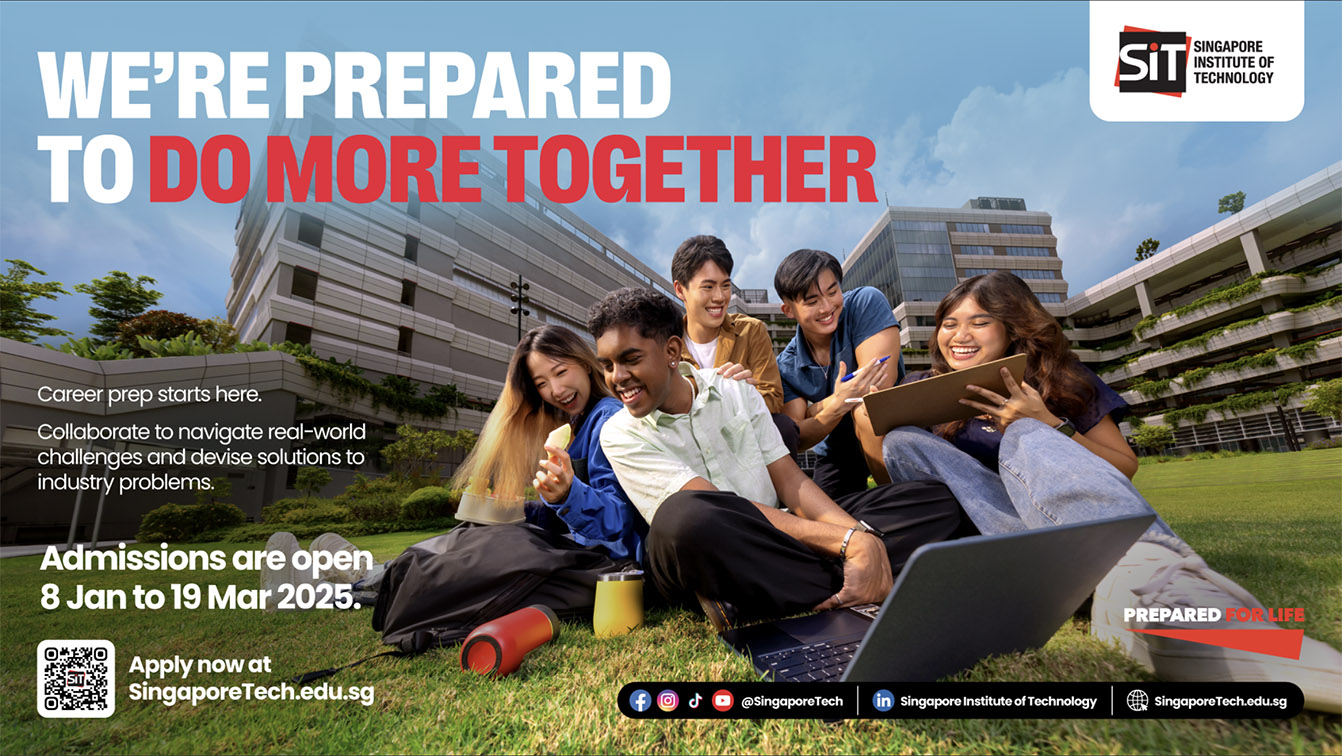 FiftyFull creates 2025 admissions campaign for The Singapore Institute of Technology
