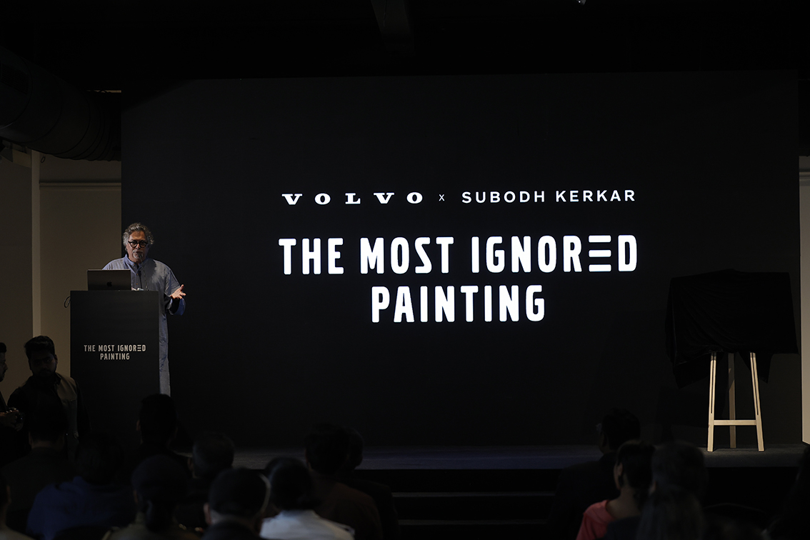 Renowned Indian artist says his latest painting for Volvo Cars is being ignored