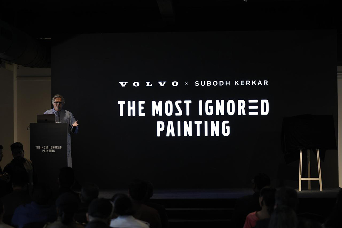 Volvo Cars India and artist Dr. Subodh Kerkar come together to deliver striking message during National Road Safety Month