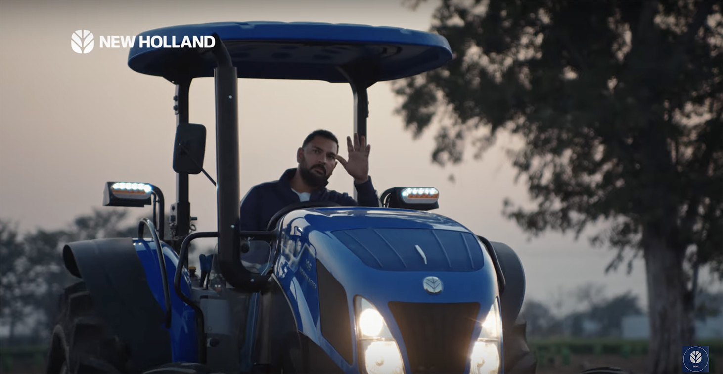 New Holland and Yuvraj Singh celebrate Indian farmers via new Dentsu Creative Webchutney film