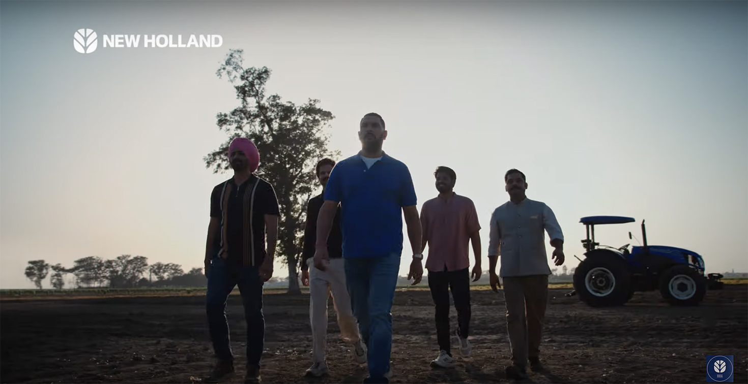 New Holland and Yuvraj Singh celebrate Indian farmers via new Dentsu Creative Webchutney film